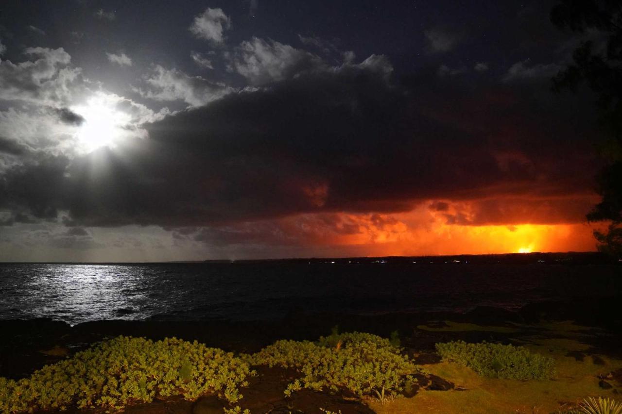 Direct Oceanfront, Big Island Home Keaau Екстер'єр фото